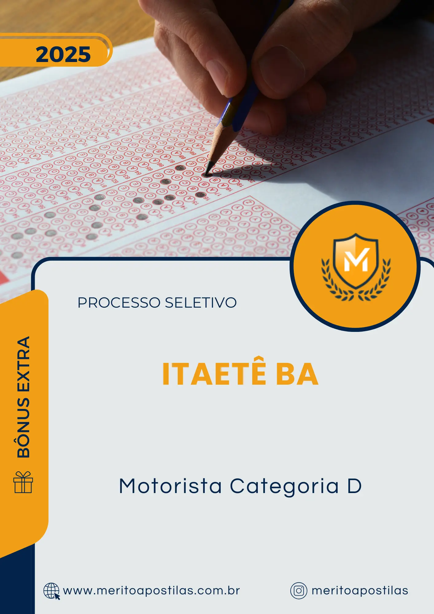 Apostila Motorista Categoria D Prefeitura de Itaetê BA 2025