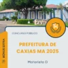 Apostila Motorista D Prefeitura de Caxias MA 2025