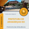 Apostila Motorista De Ambulância Prefeitura de Aragarças GO 2025