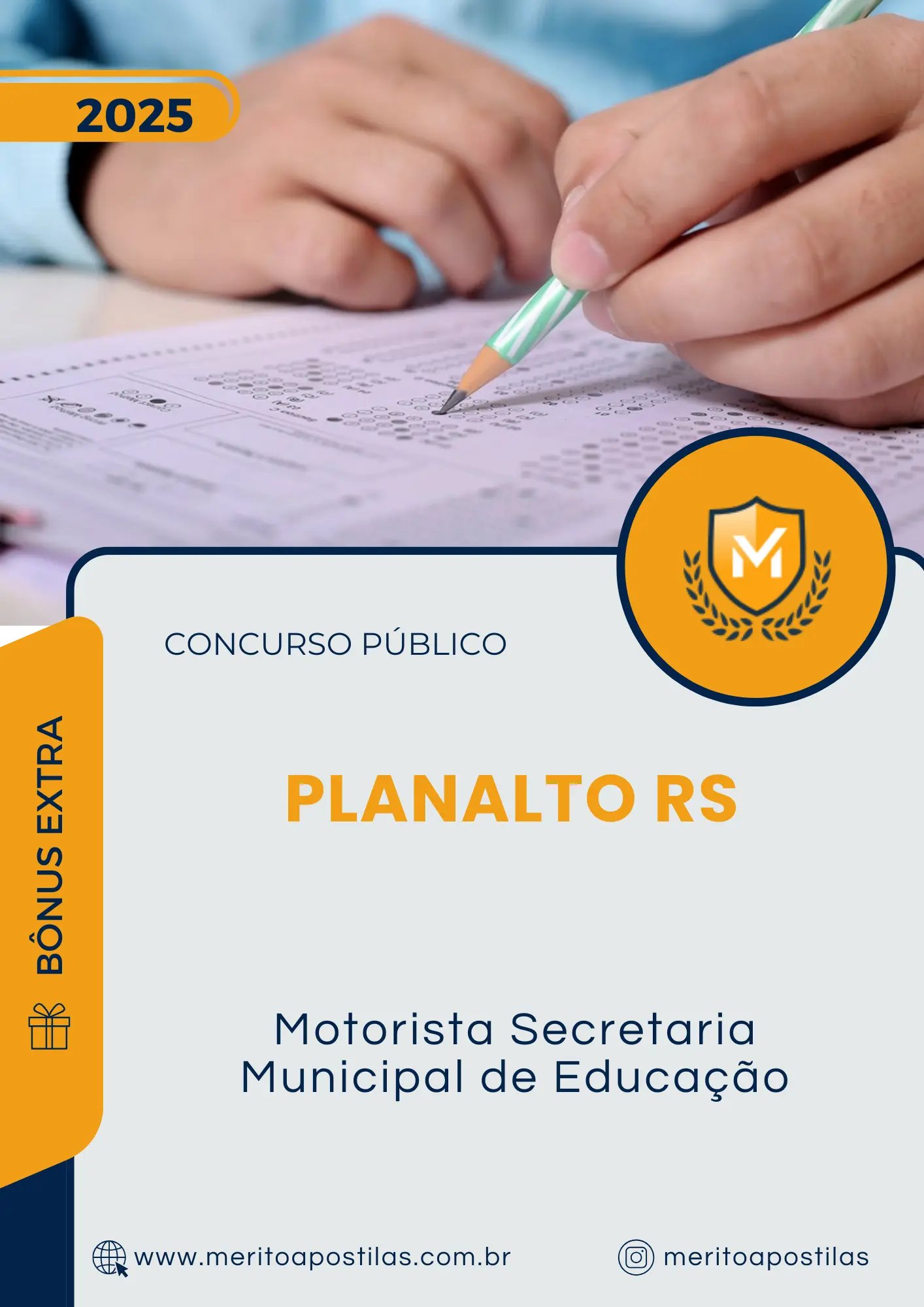 Apostila Motorista Secretaria Municipal de Educação Prefeitura de Planalto RS 2025
