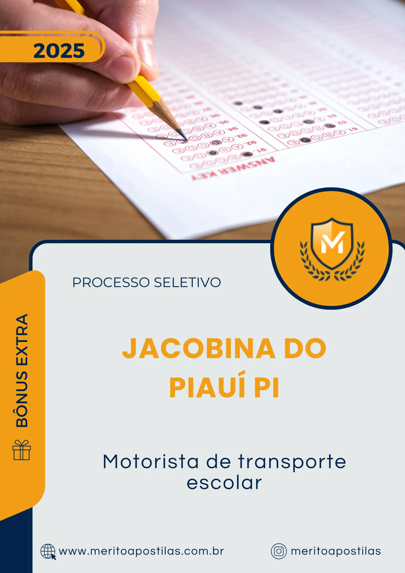 Apostila Motorista De Transporte Escolar Prefeitura de Jacobina do Piauí PI 2025