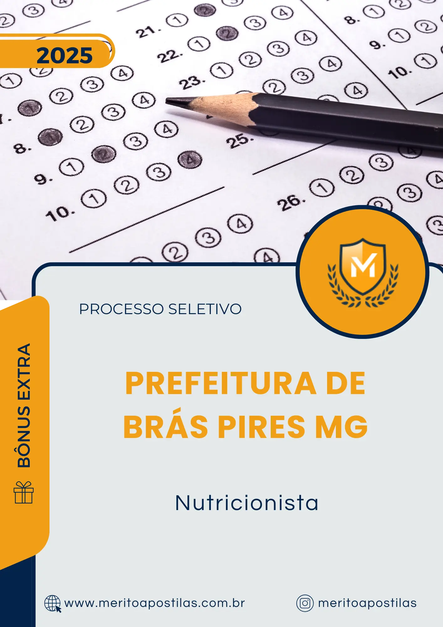 Apostila Nutricionista Prefeitura de Brás Pires MG 2025