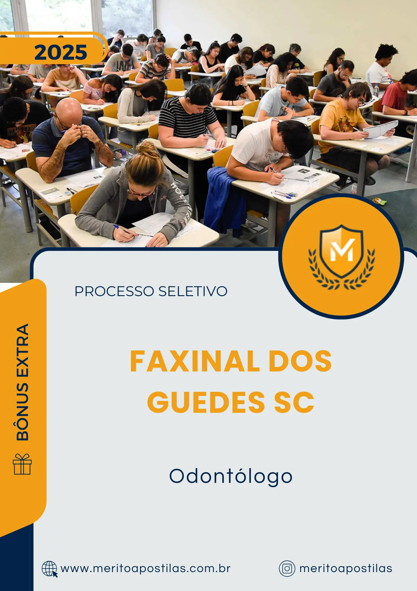 Apostila Odontólogo Prefeitura de Faxinal dos Guedes SC 2025