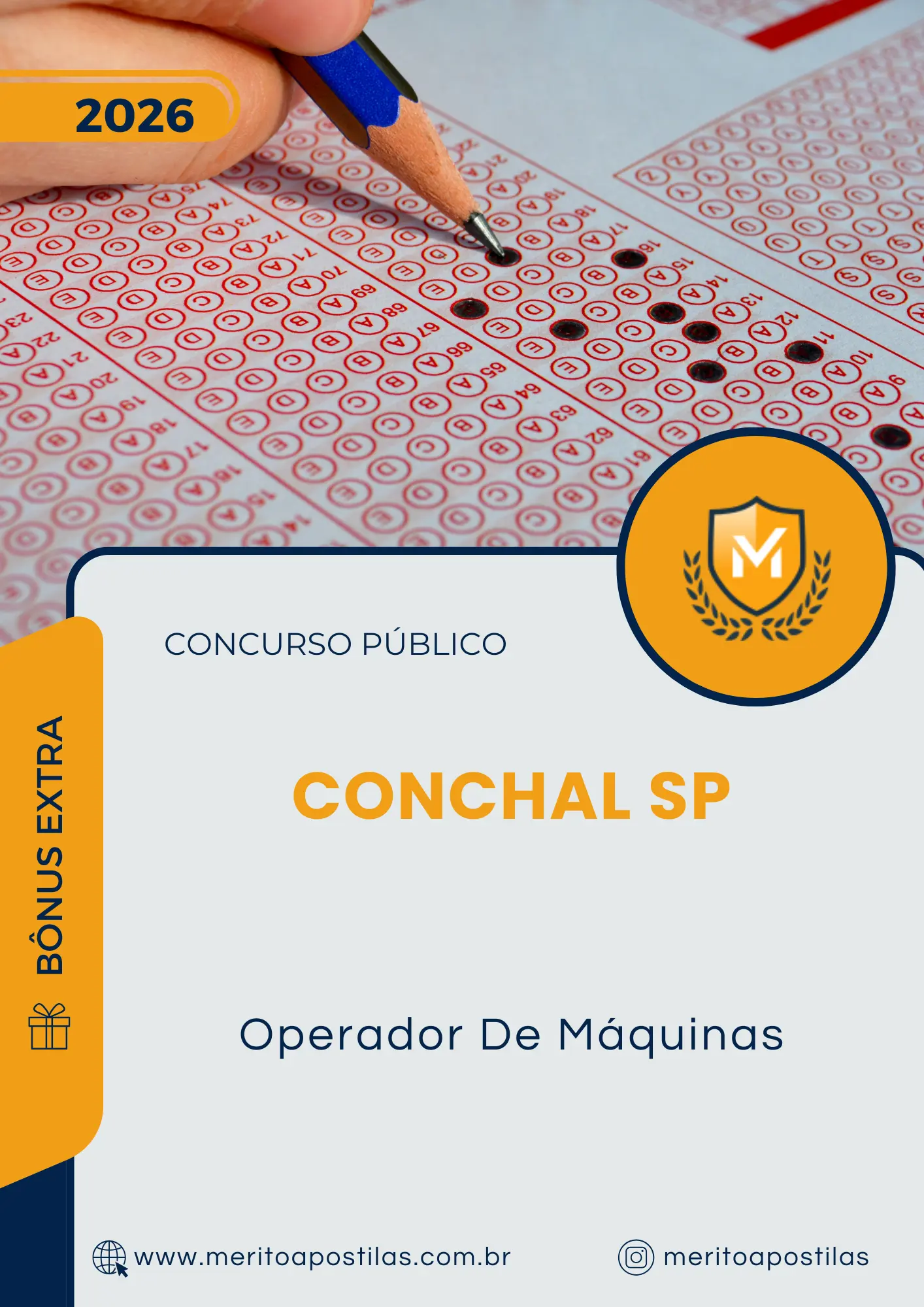 Apostila Operador De Máquinas Prefeitura de Conchal SP 2026
