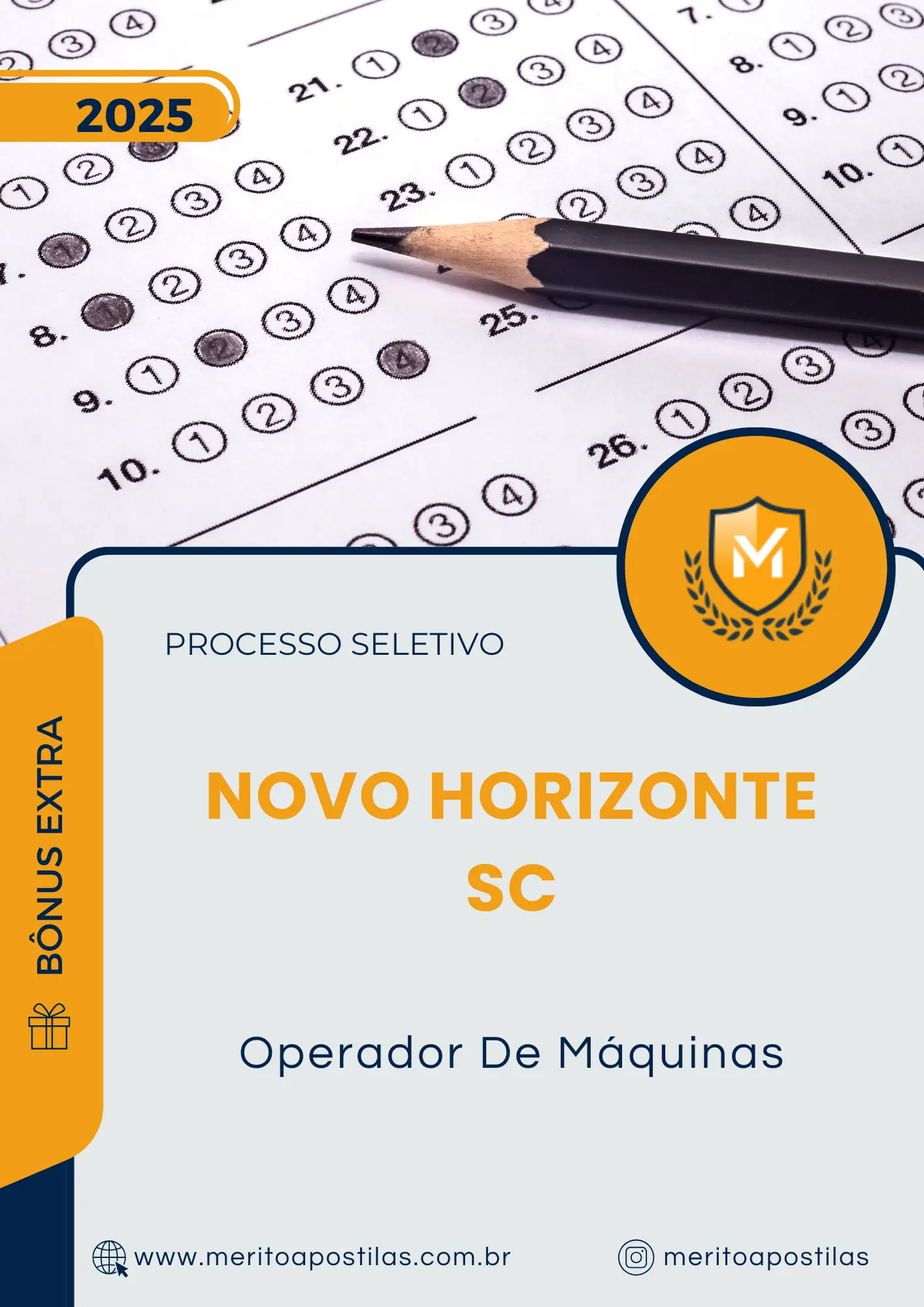 Apostila Operador De Máquinas Prefeitura de Novo Horizonte SC 2025