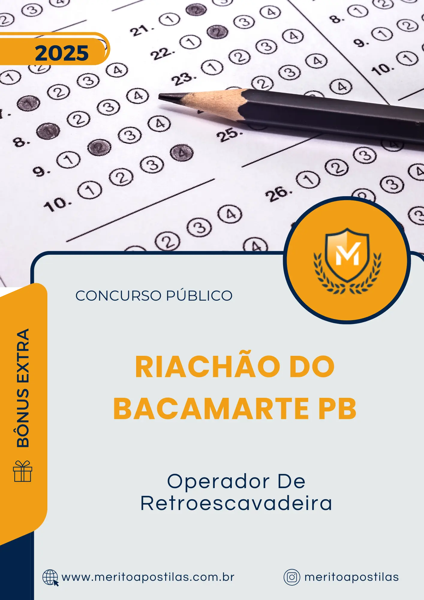 Apostila Operador De Retroescavadeira Prefeitura de Riachão do Bacamarte PB 2025