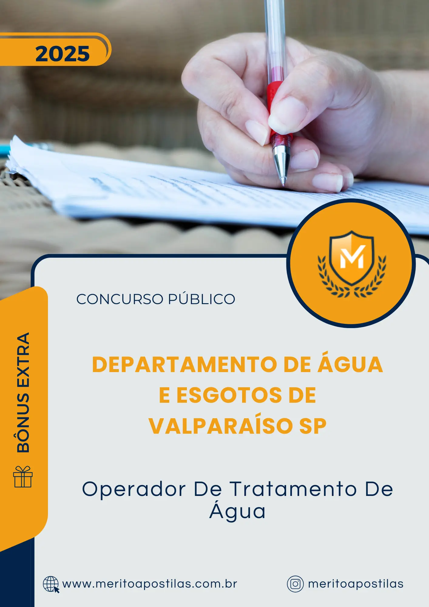 Apostila Operador De Tratamento De Água Departamento de Água e Esgotos de Valparaíso SP 2025