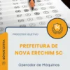 Apostila Operador de Máquinas Prefeitura de Nova Erechim SC 2025