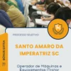 Apostila Operador de Máquinas e Equipamentos Trator Agrícola Prefeitura de Santo Amaro da Imperatriz SC 2025