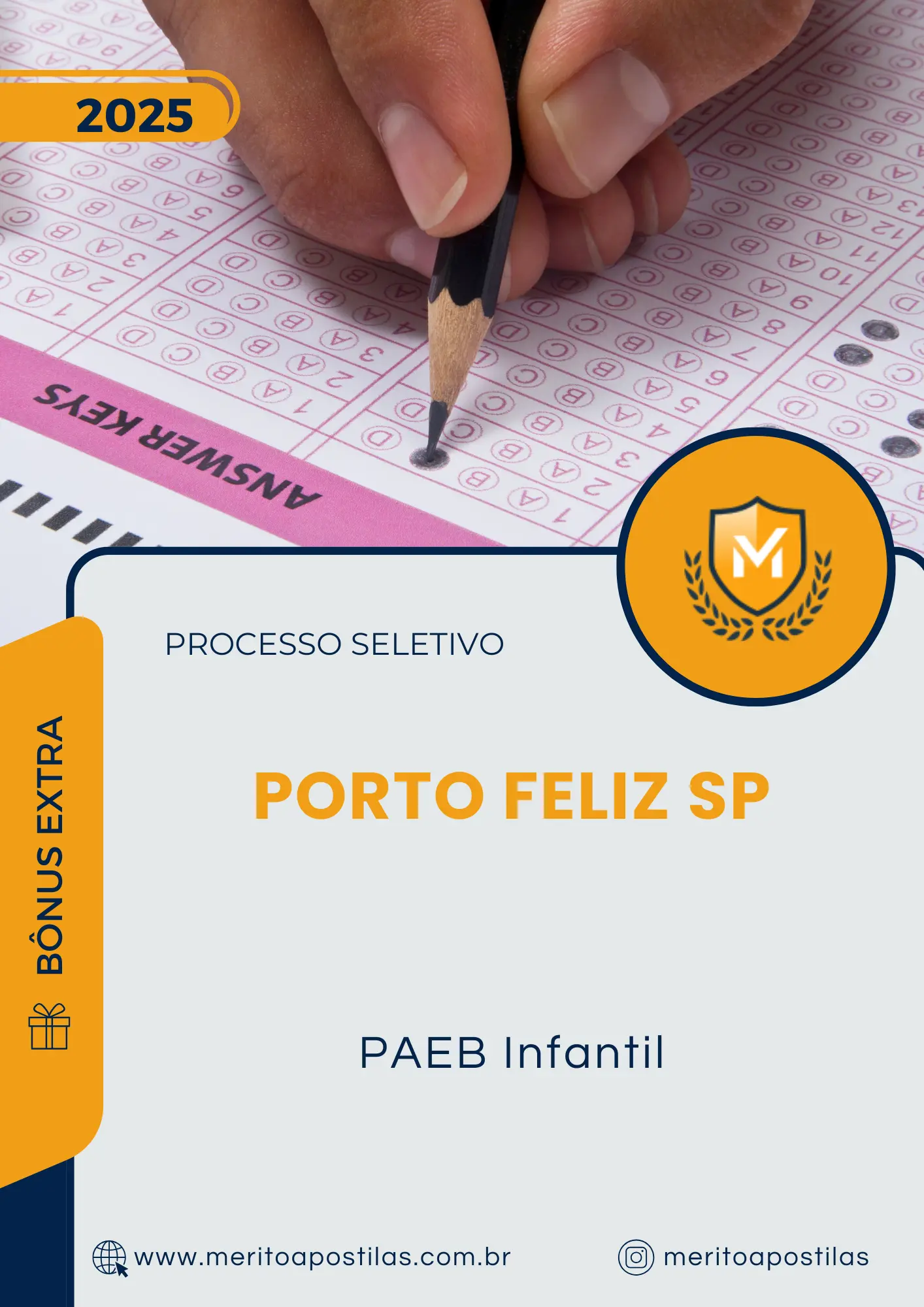 Apostila PAEB Infantil Prefeitura de Porto Feliz SP 2025
