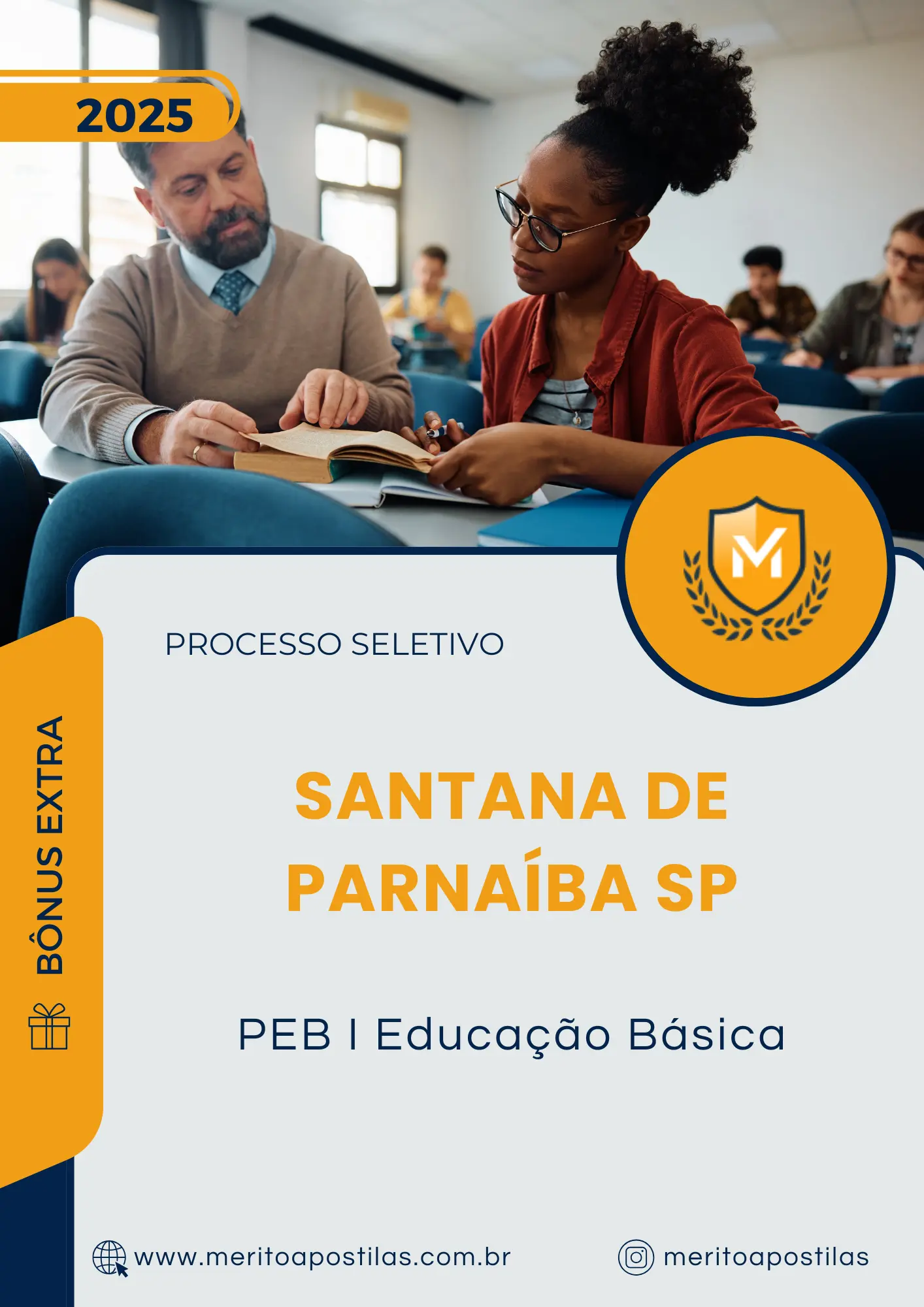 Apostila PEB I Educação Básica Prefeitura de Santana de Parnaíba SP 2025