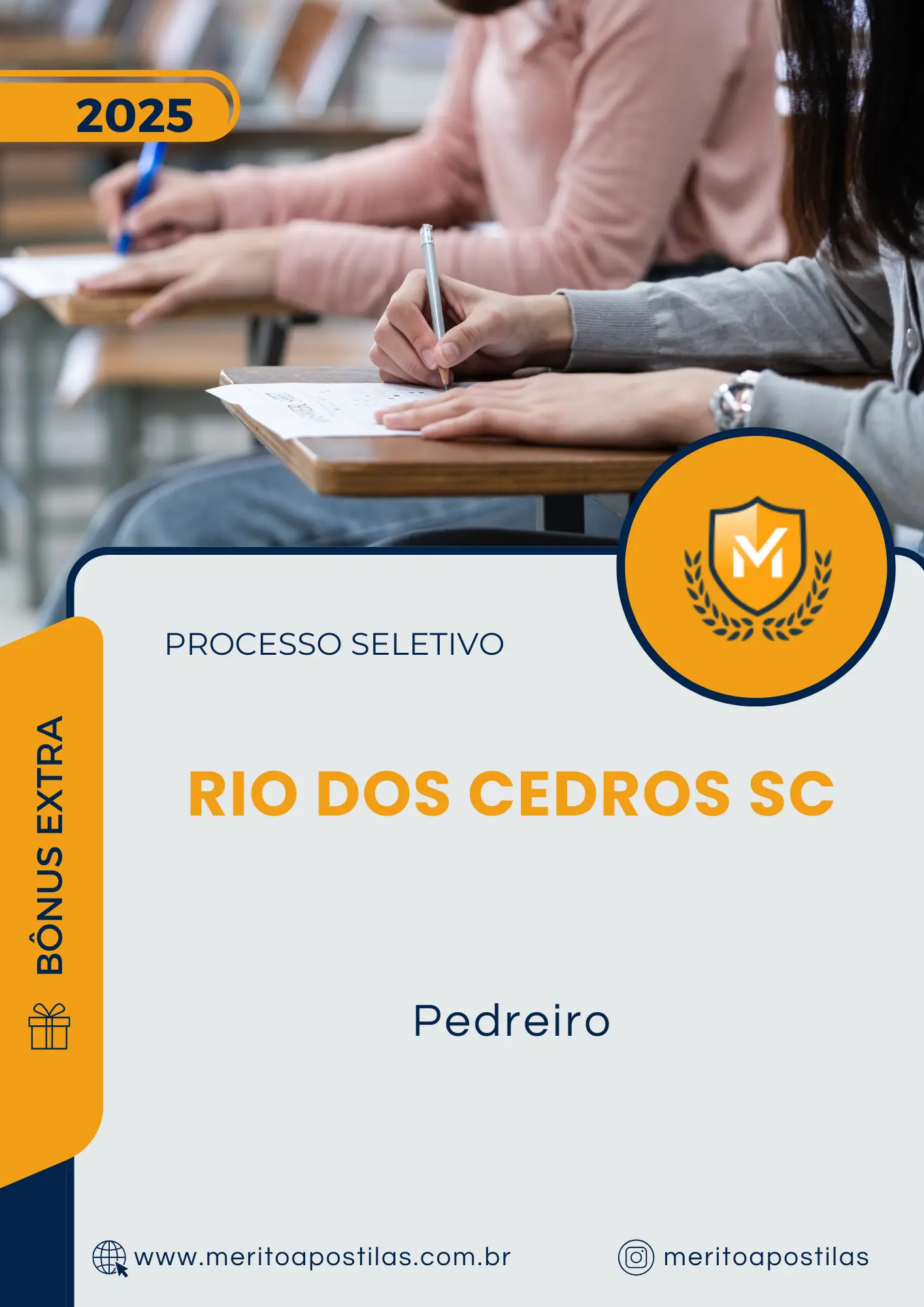 Apostila Pedreiro Prefeitura de Rio dos Cedros SC 2025