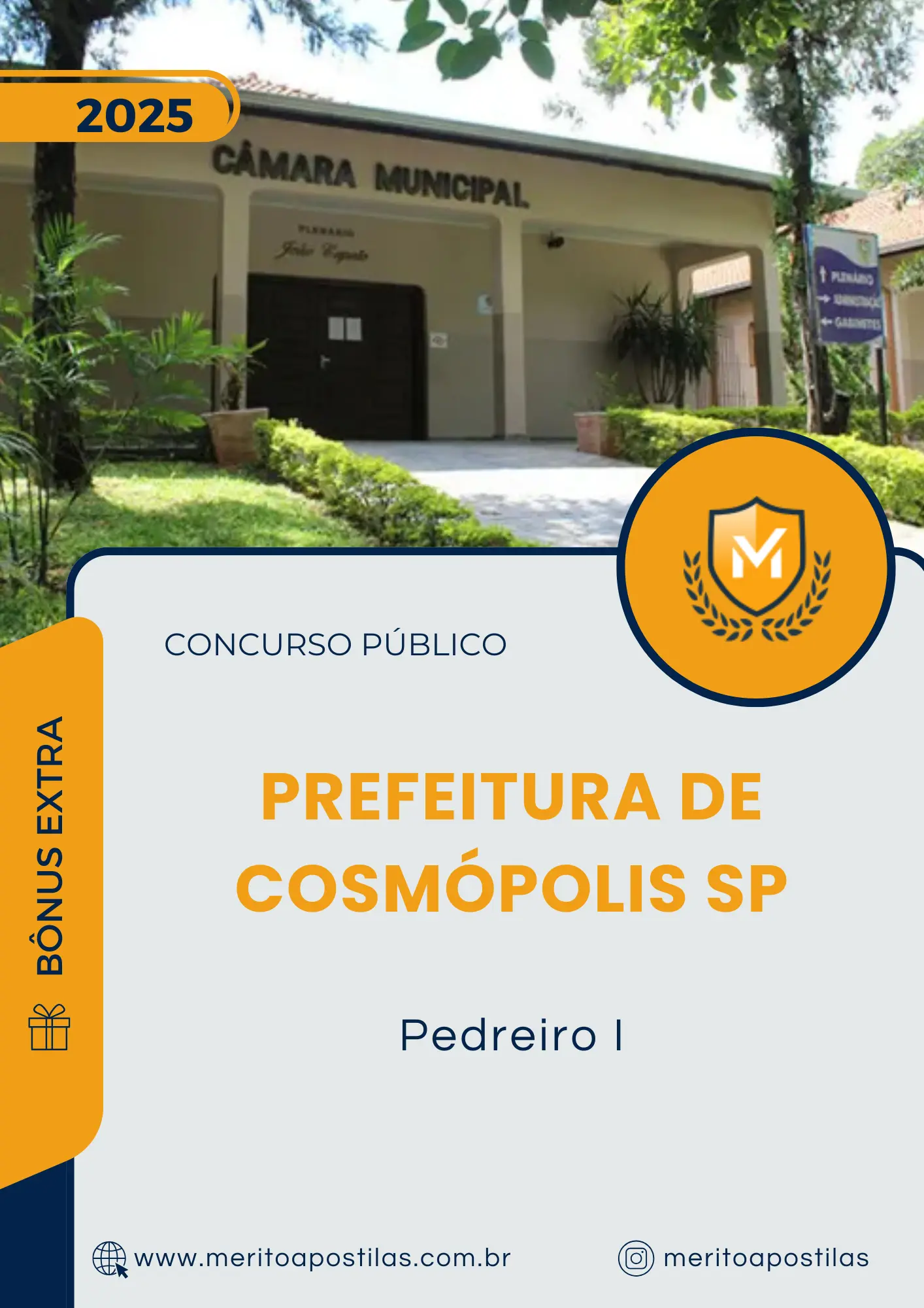 Apostila Pedreiro I Prefeitura de Cosmópolis SP 2025