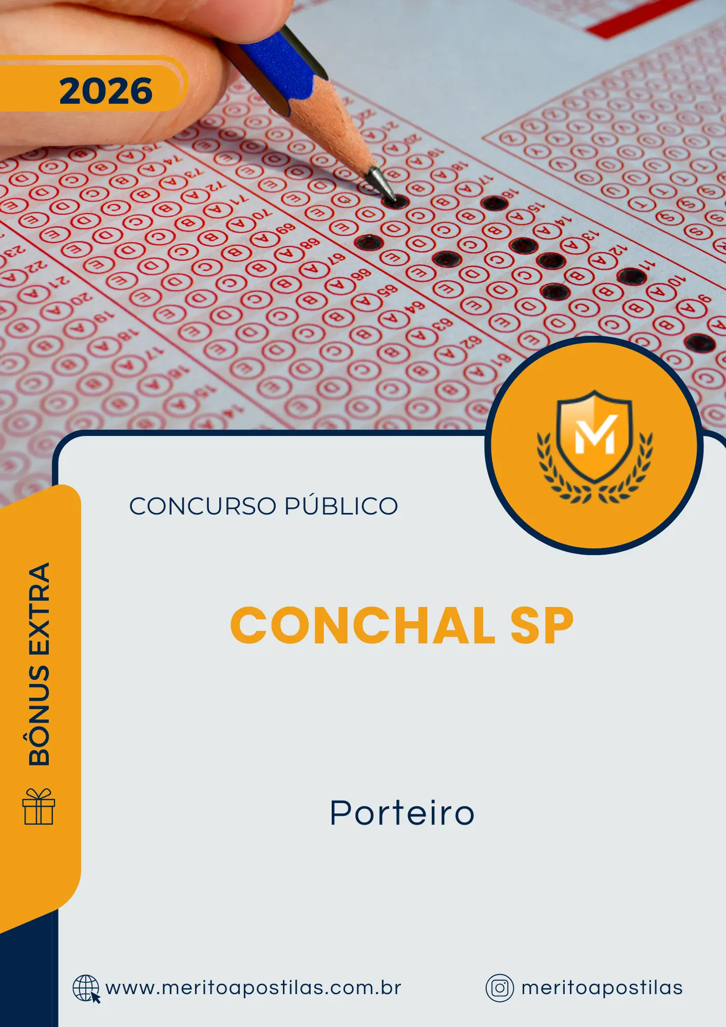 Apostila Pedreiro Prefeitura de Conchal SP 2026