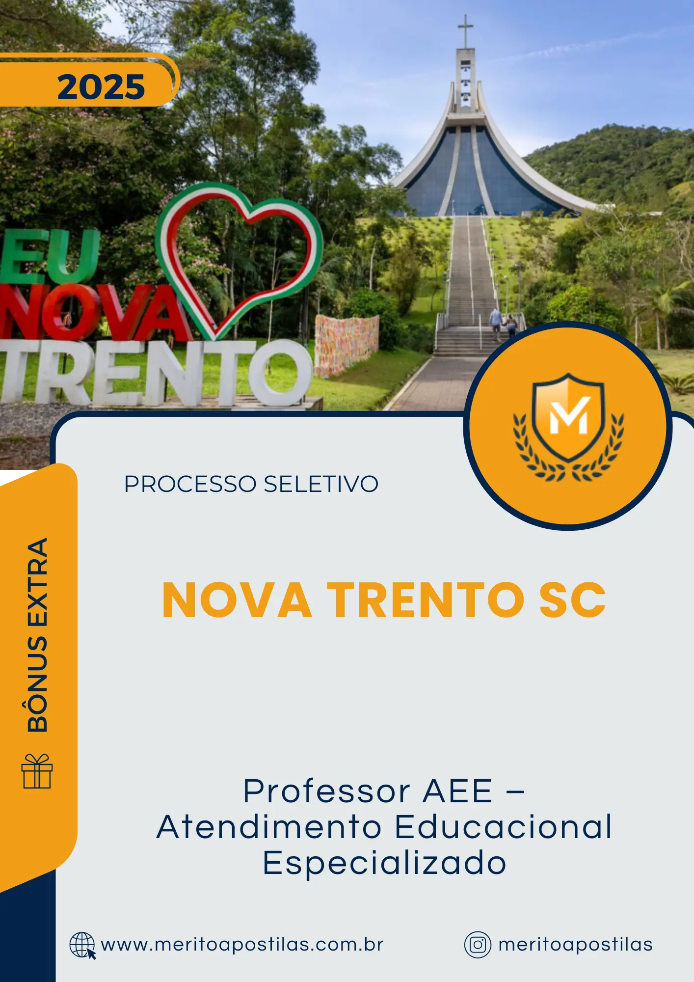 Apostila Professor AEE Atendimento Educacional Especializado Prefeitura de Nova Trento SC 2025