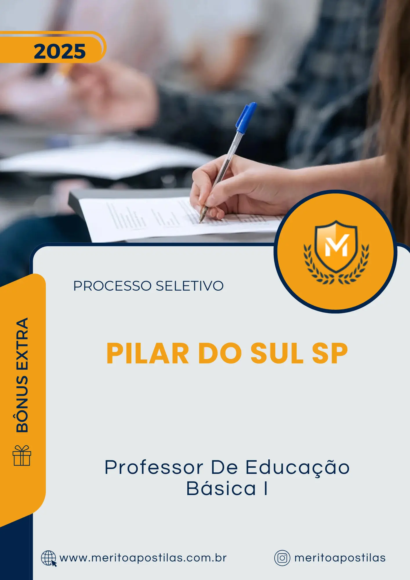 Apostila Professor De Educação Básica I Prefeitura de Pilar do Sul SP 2025