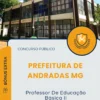 Apostila Professor De Educação Básica II Prefeitura de Andradas MG 2026