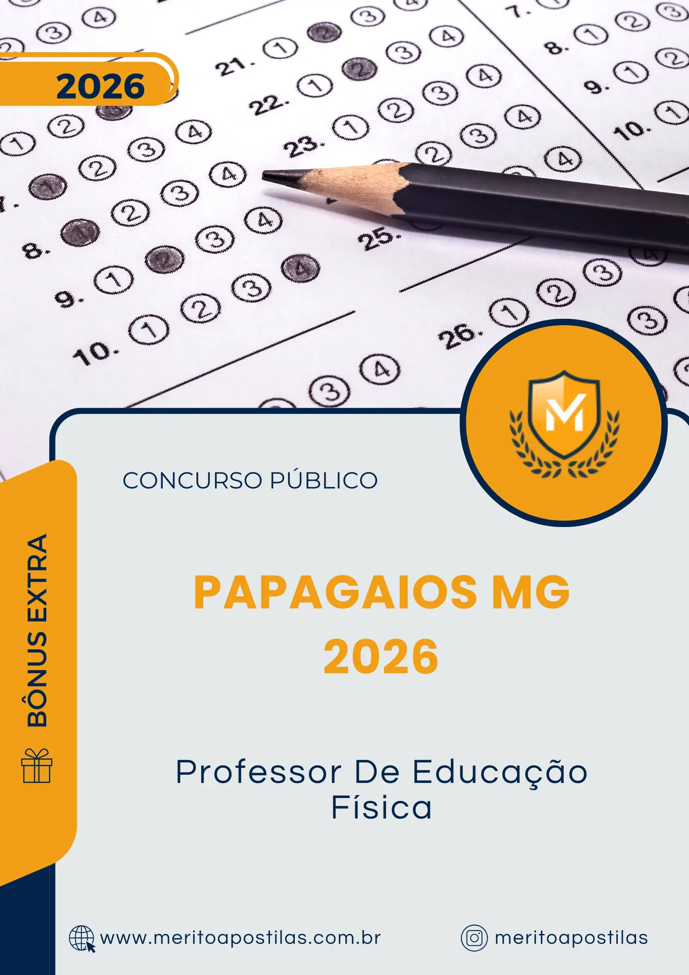 Apostila Professor De Educação Física Prefeitura de Papagaios MG 2026