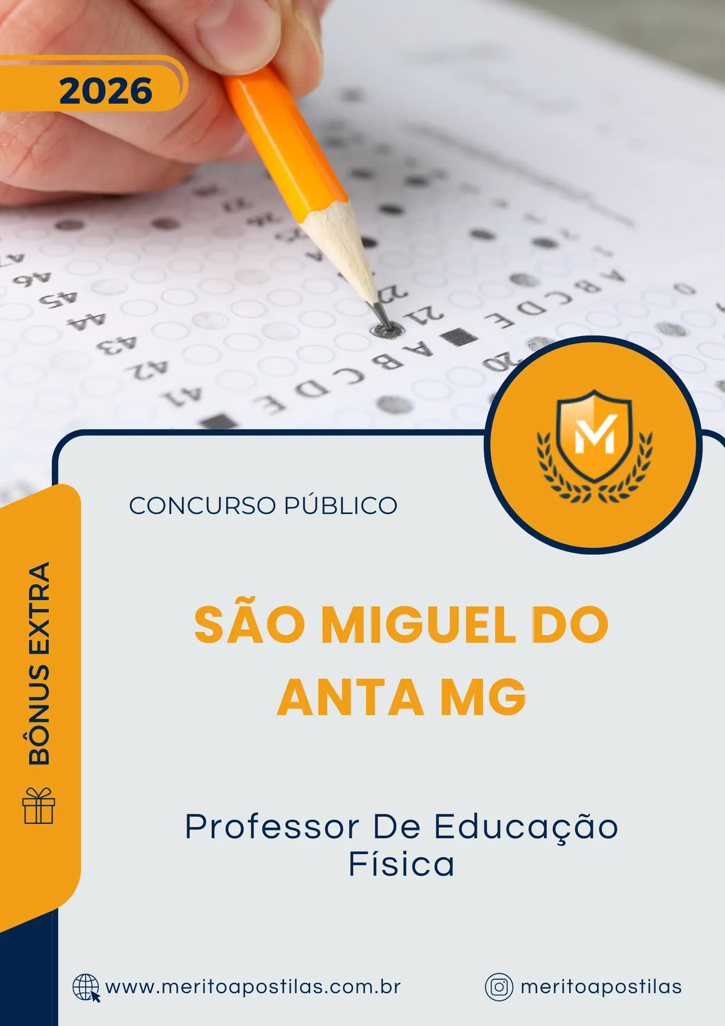 Apostila Professor De Educação Física Prefeitura de São Miguel do Anta MG 2026