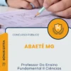 Apostila Professor Do Ensino Fundamental II Ciências Prefeitura de Abaeté MG 2026