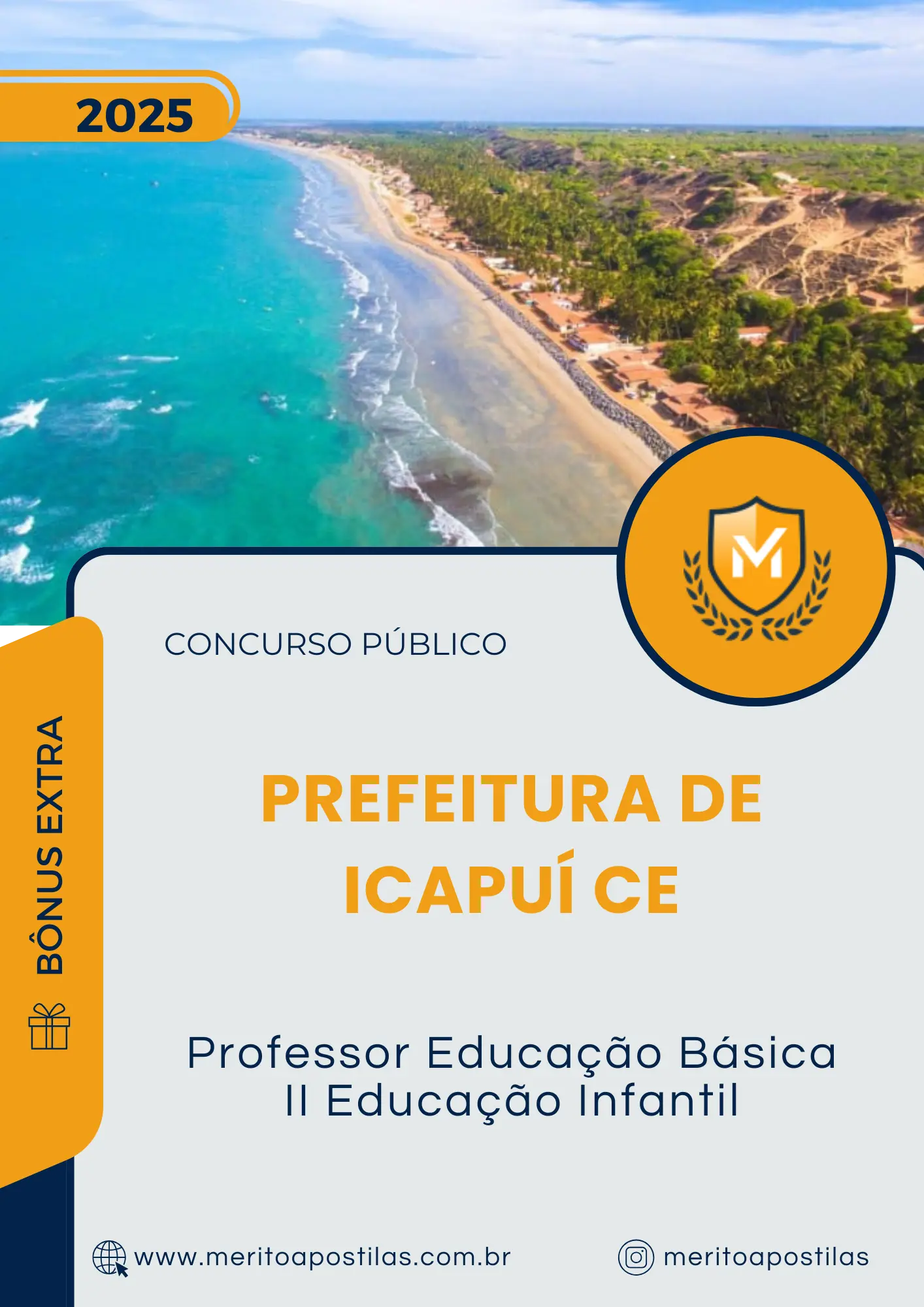 Apostila Professor Educação Básica II Educação Infantil Prefeitura de Icapuí CE 2025
