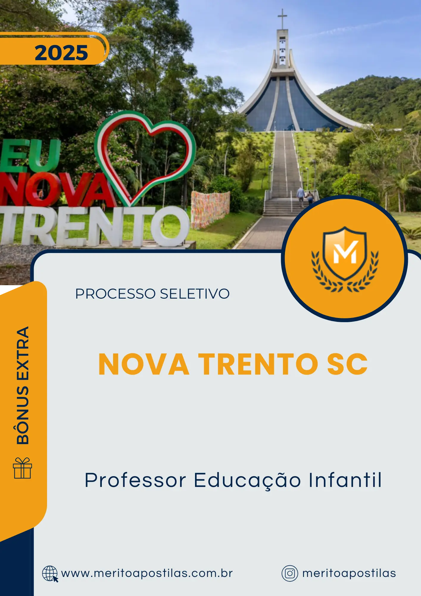 Apostila Professor Educação Infantil Prefeitura de Nova Trento SC 2025