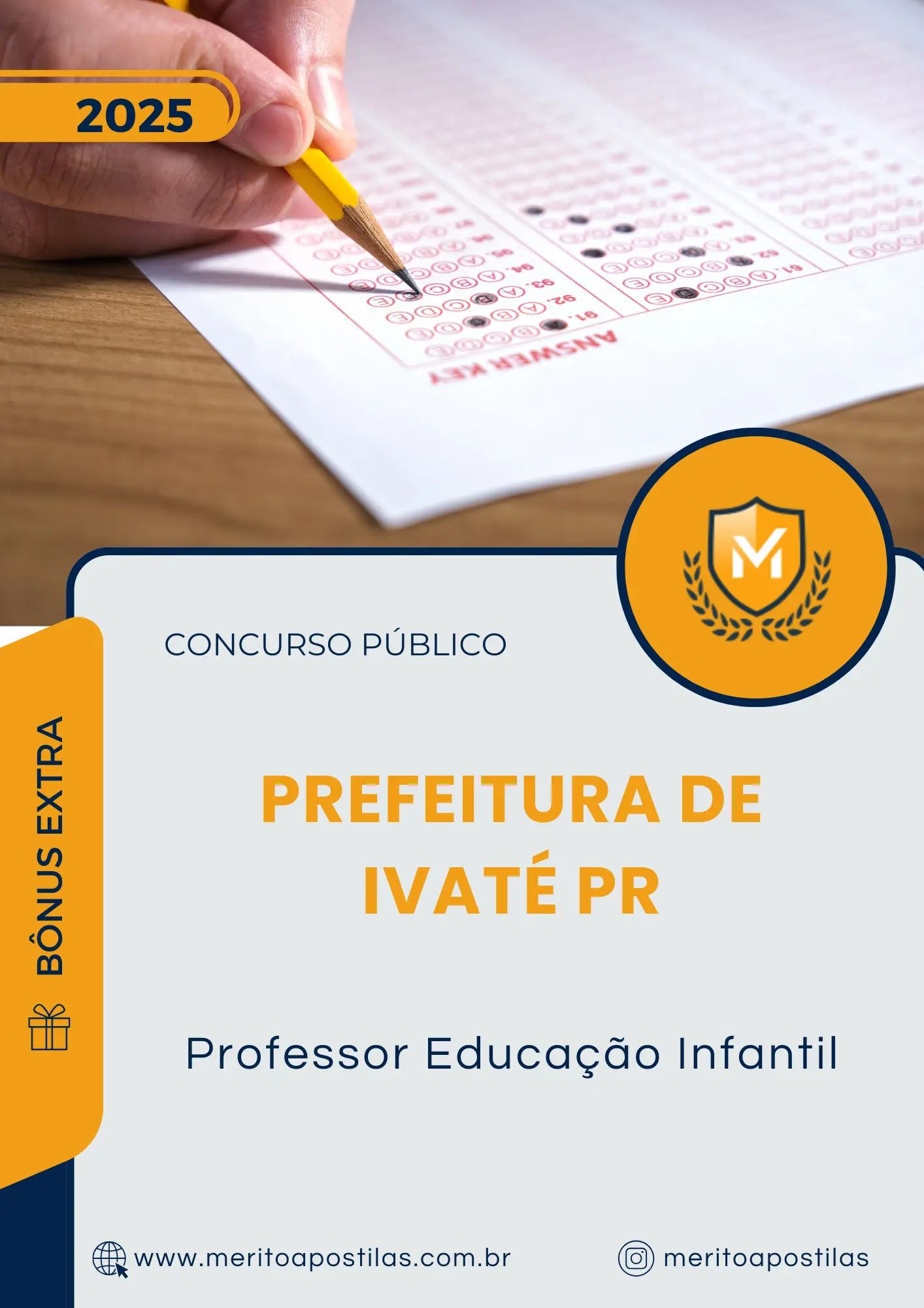 Apostila Professor Educação Infantil Prefeitura de Ivaté PR 2025
