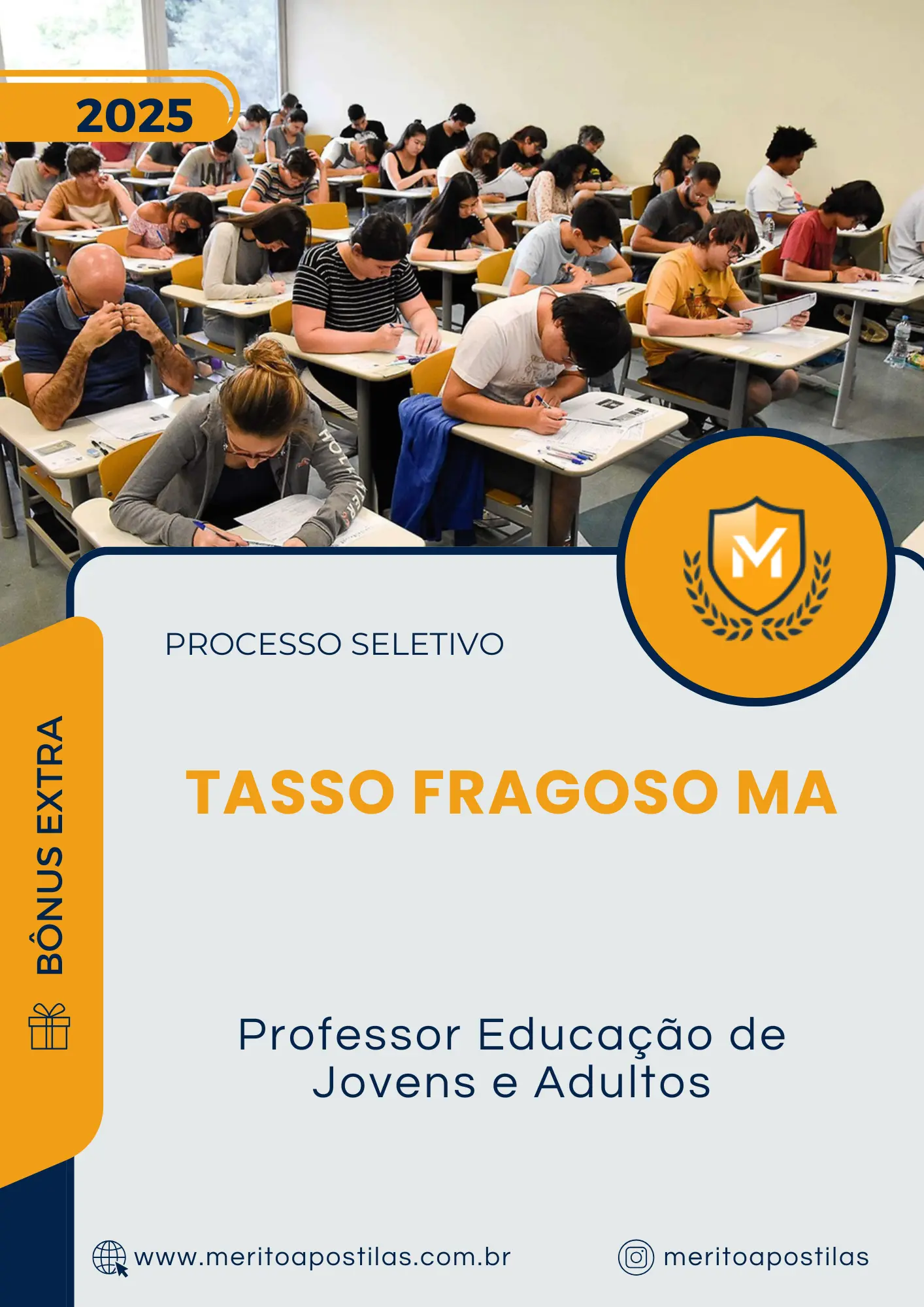 Apostila Professor Educação de Jovens e Adultos Prefeitura de Tasso Fragoso MA 2025