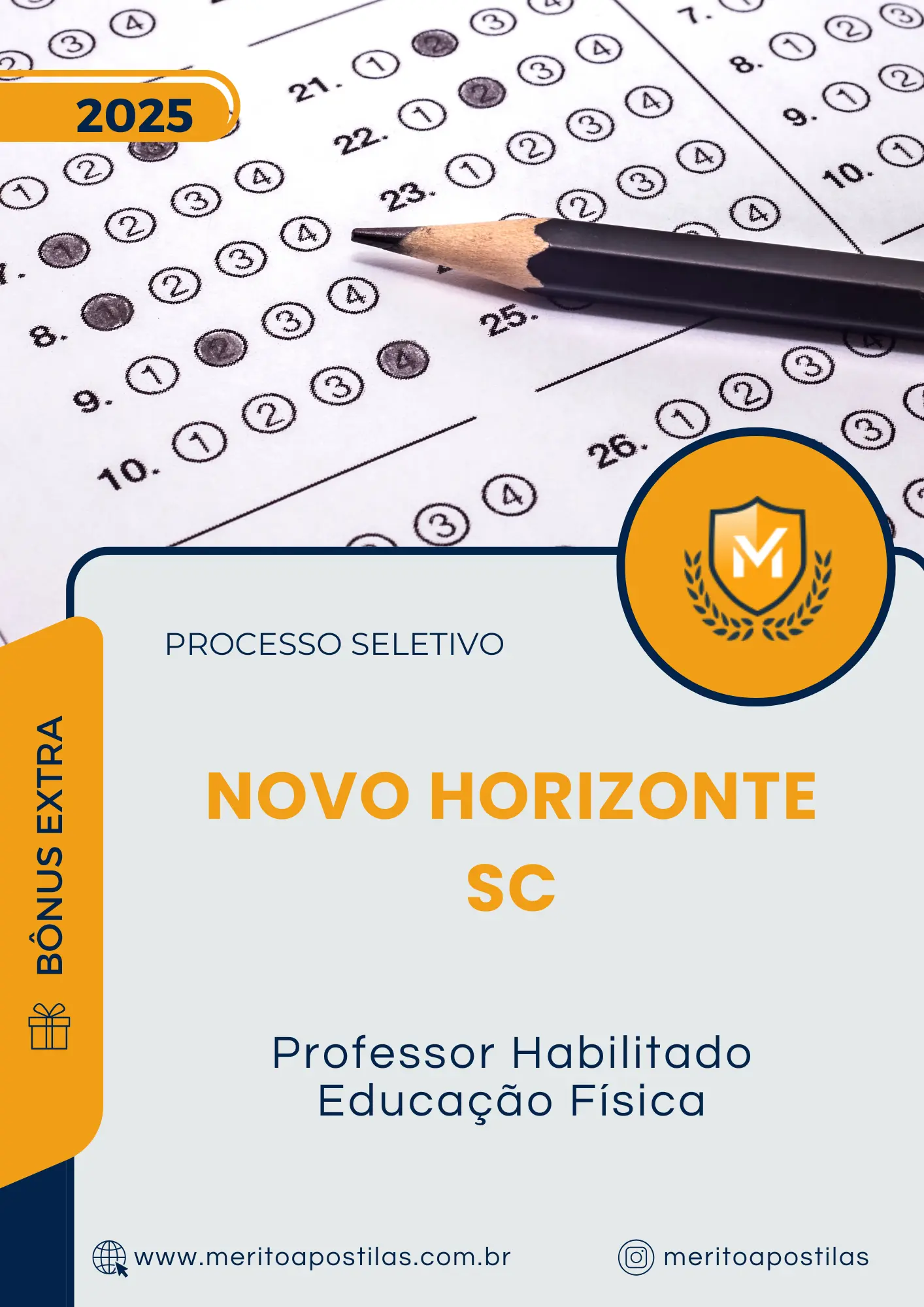 Apostila Professor Habilitado Educação Física Prefeitura de Novo Horizonte SC 2025
