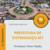 Apostila Professor Nível Médio Prefeitura de Cotriguaçu MT 2025