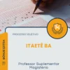 Apostila Professor Suplementar Magistério Prefeitura de Itaetê BA 2025