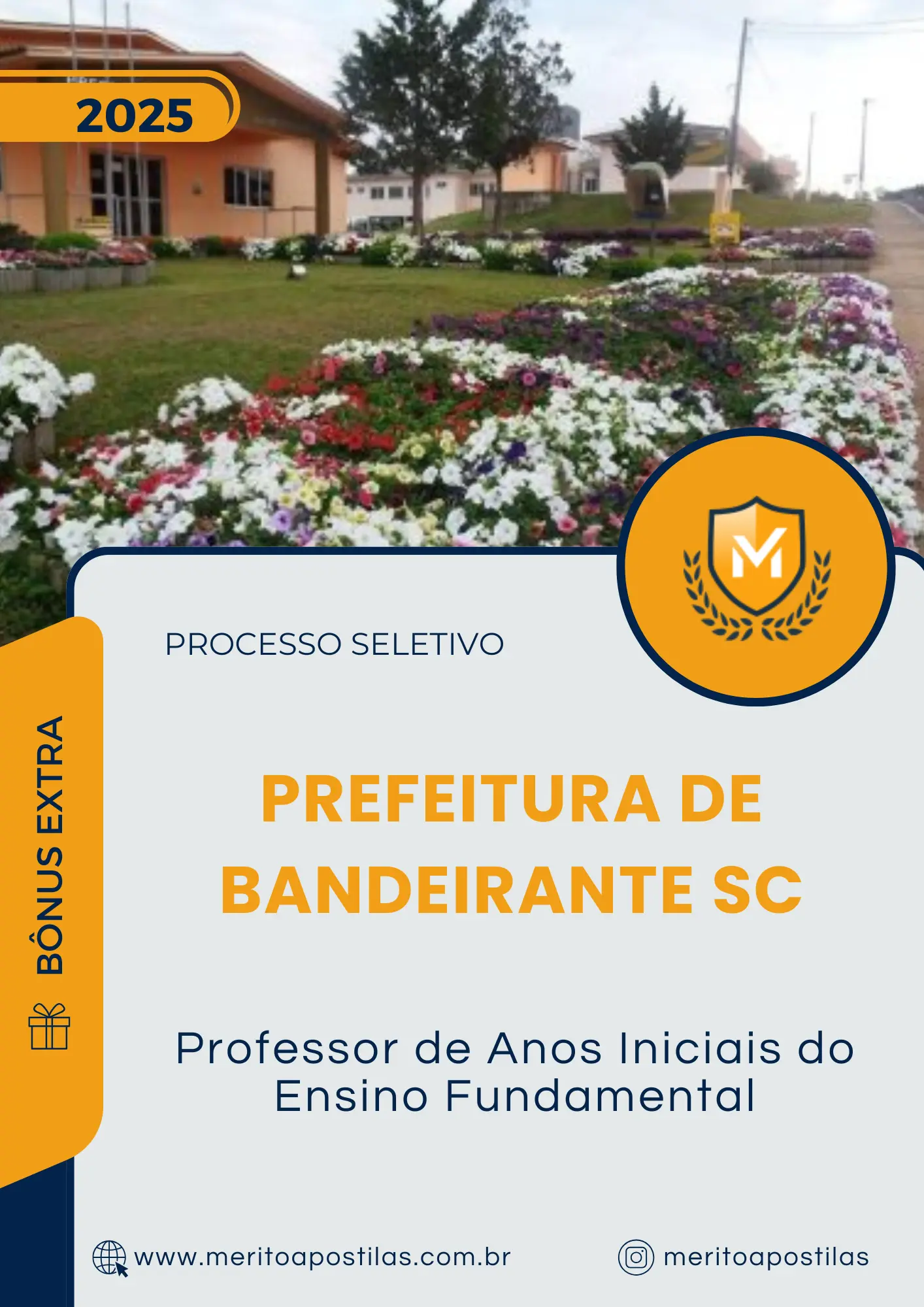 Apostila Professor de Anos Iniciais do Ensino Fundamental Prefeitura de Bandeirante SC 2025