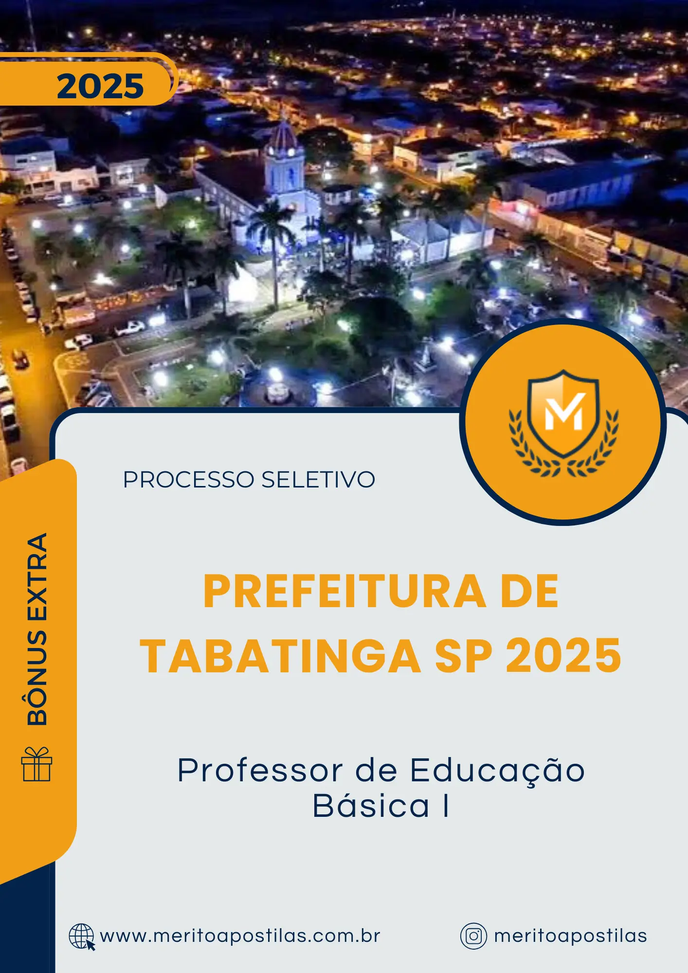 Apostila Professor de Educação Básica I Prefeitura de Tabatinga SP 2025