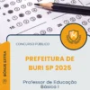 Apostila Professor de Educação Básica I Prefeitura de Buri SP 2025