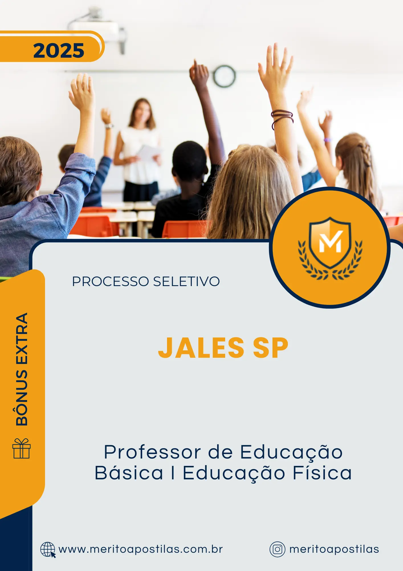 Apostila Professor de Educação Básica I Educação Física Prefeitura de Jales SP 2025