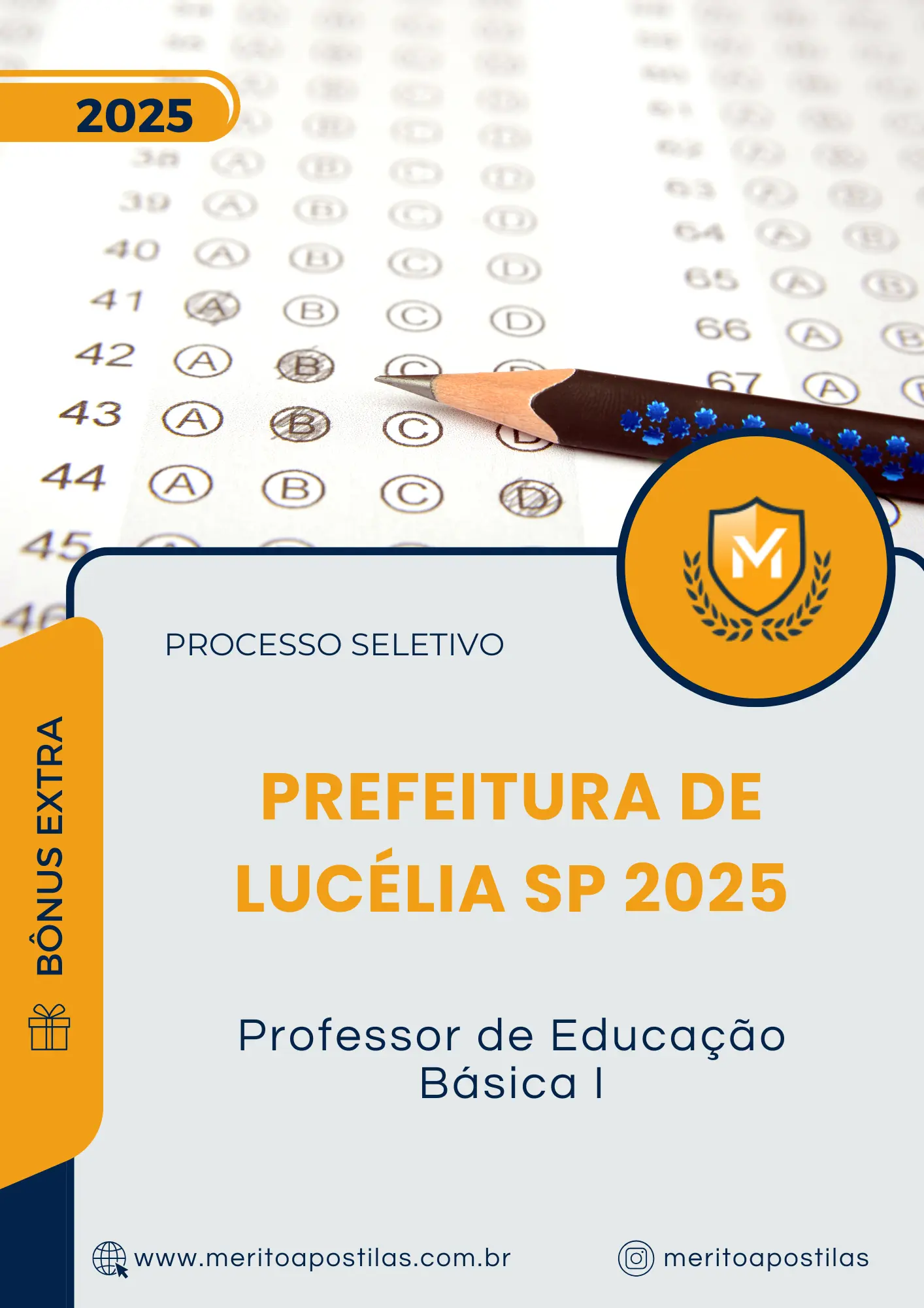 Apostila Professor de Educação Básica I Prefeitura de Lucélia SP 2025
