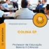 Apostila Professor de Educação Básica II Ciências Prefeitura de Colina SP 2025