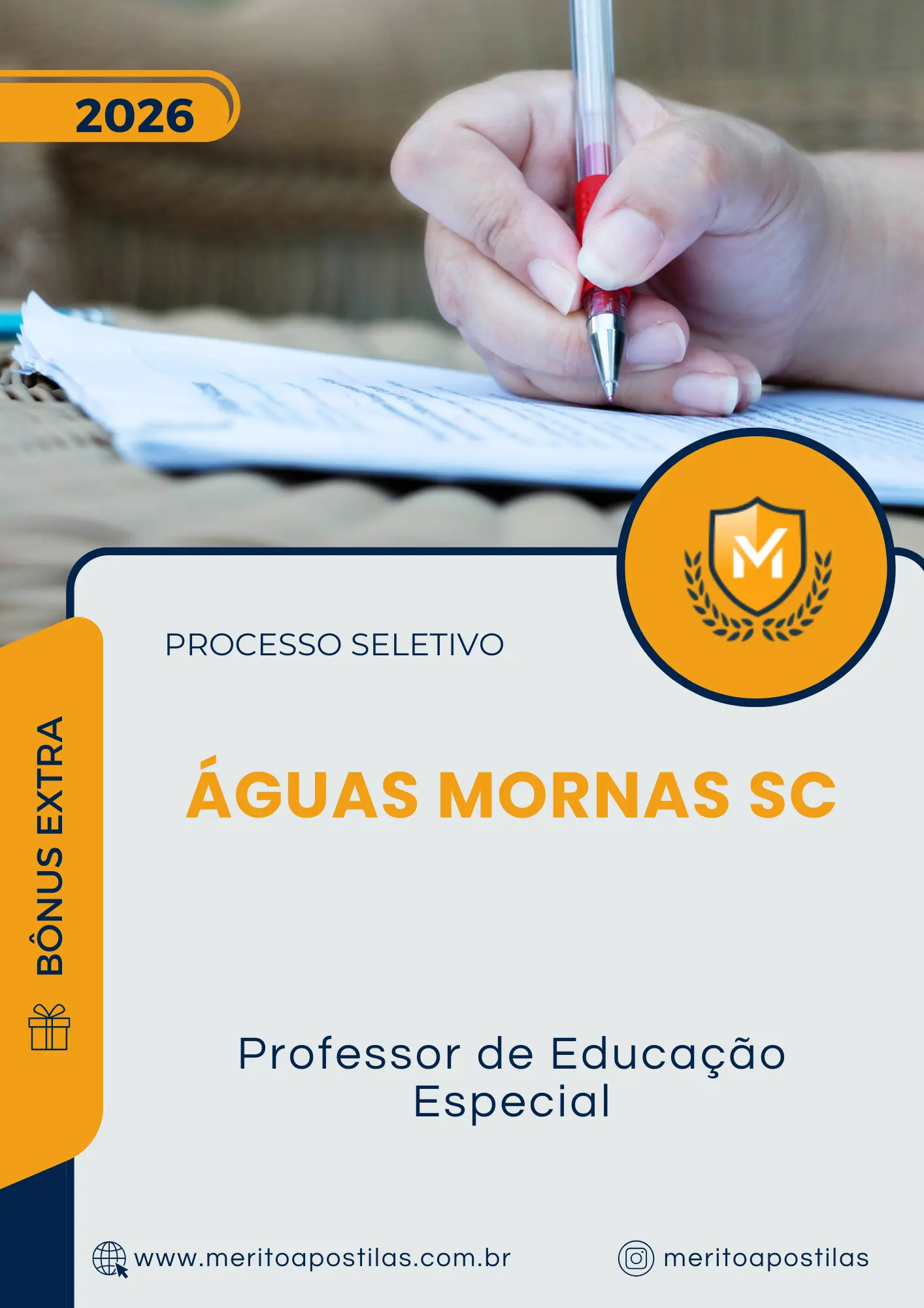 Apostila Professor de Educação Especial Prefeitura de Águas Mornas SC 2026
