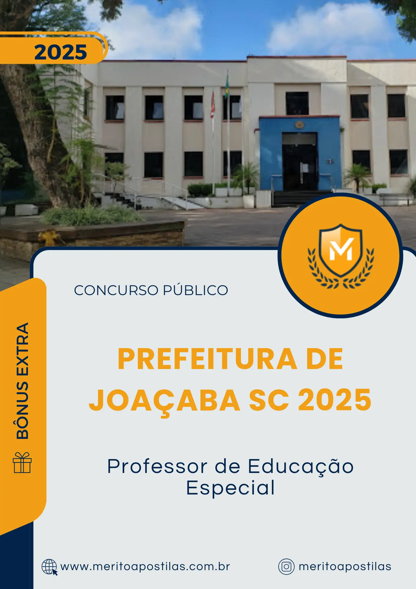 Apostila Professor de Educação Especial Prefeitura de Joaçaba SC 2025