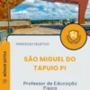 Apostila Professor de Educação Física Prefeitura de São Miguel do Tapuio PI 2025