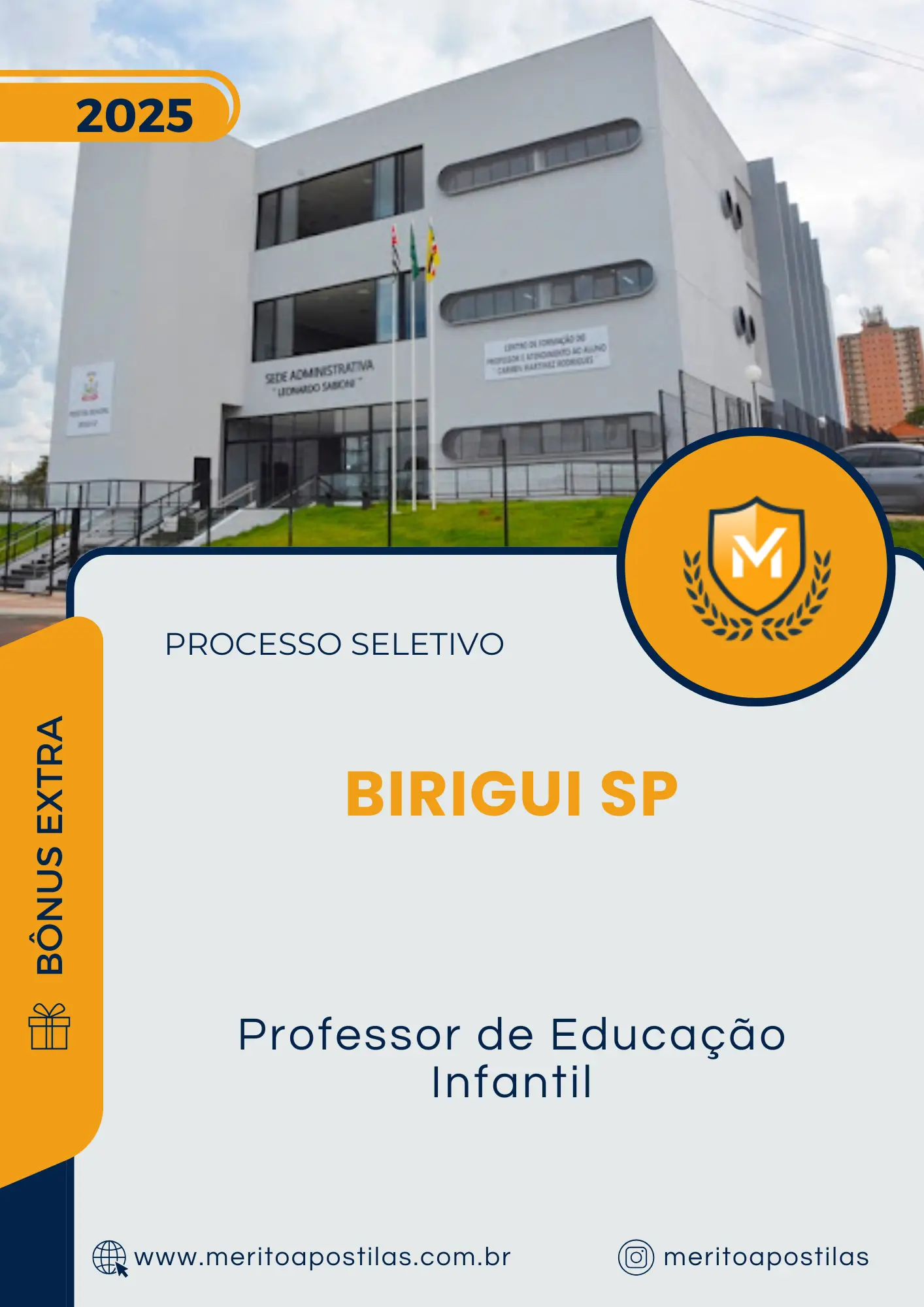 Apostila Professor de Educação Infantil Prefeitura de Birigui SP 2025