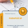 Apostila Professor de Educação Infantil Prefeitura de Parapuã SP 2025