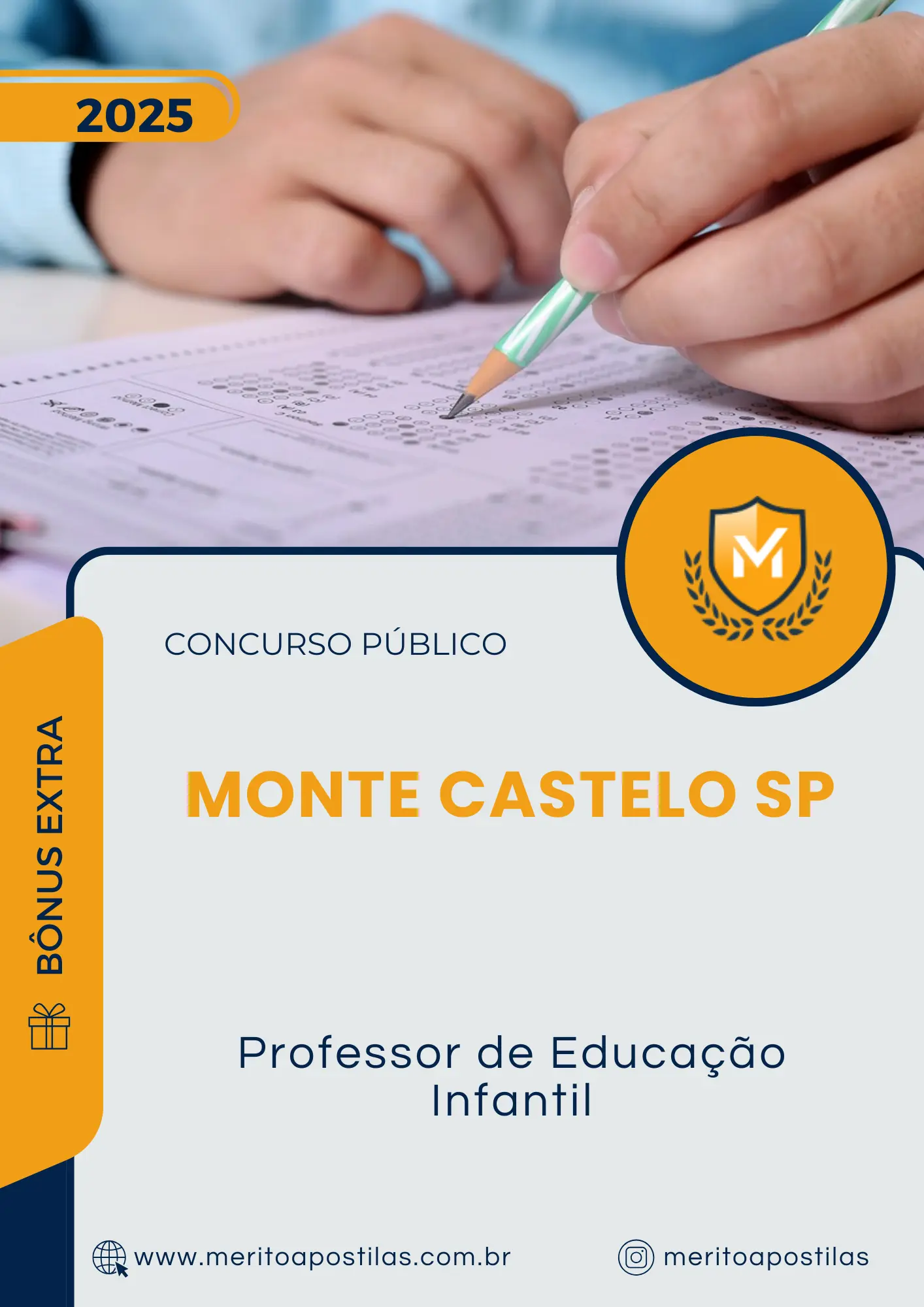 Apostila Professor de Educação Infantil Prefeitura de Monte Castelo SP 2025