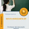 Apostila Professor de Educação Infantil Prefeitura de Novo Horizonte SP 2025