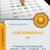 Apostila Professor de Educação Infantil PEI Creche 0 a 3 anos Prefeitura de José Bonifácio SP 2025