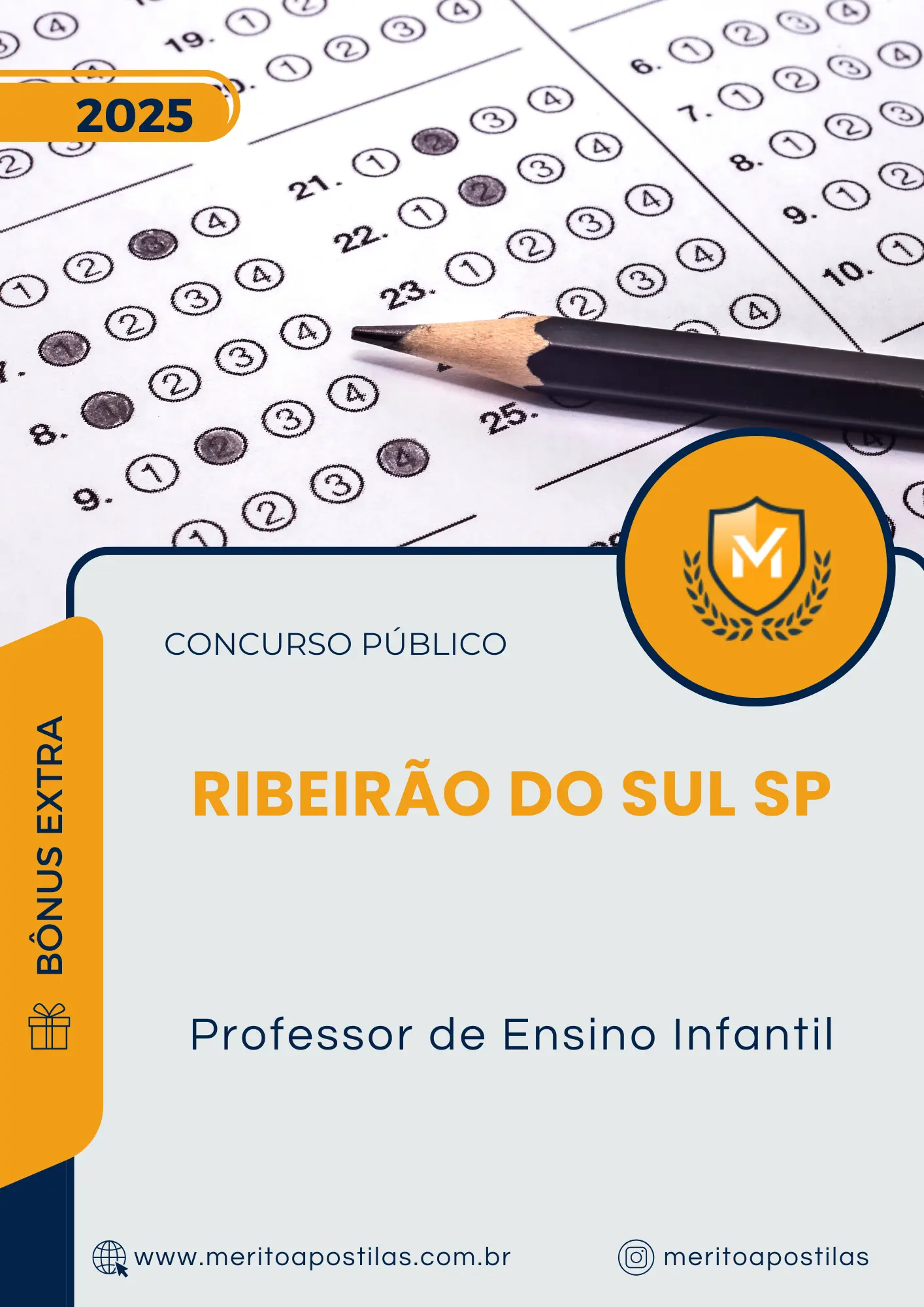Apostila Professor de Ensino Infantil Prefeitura de Ribeirão do Sul SP 2025