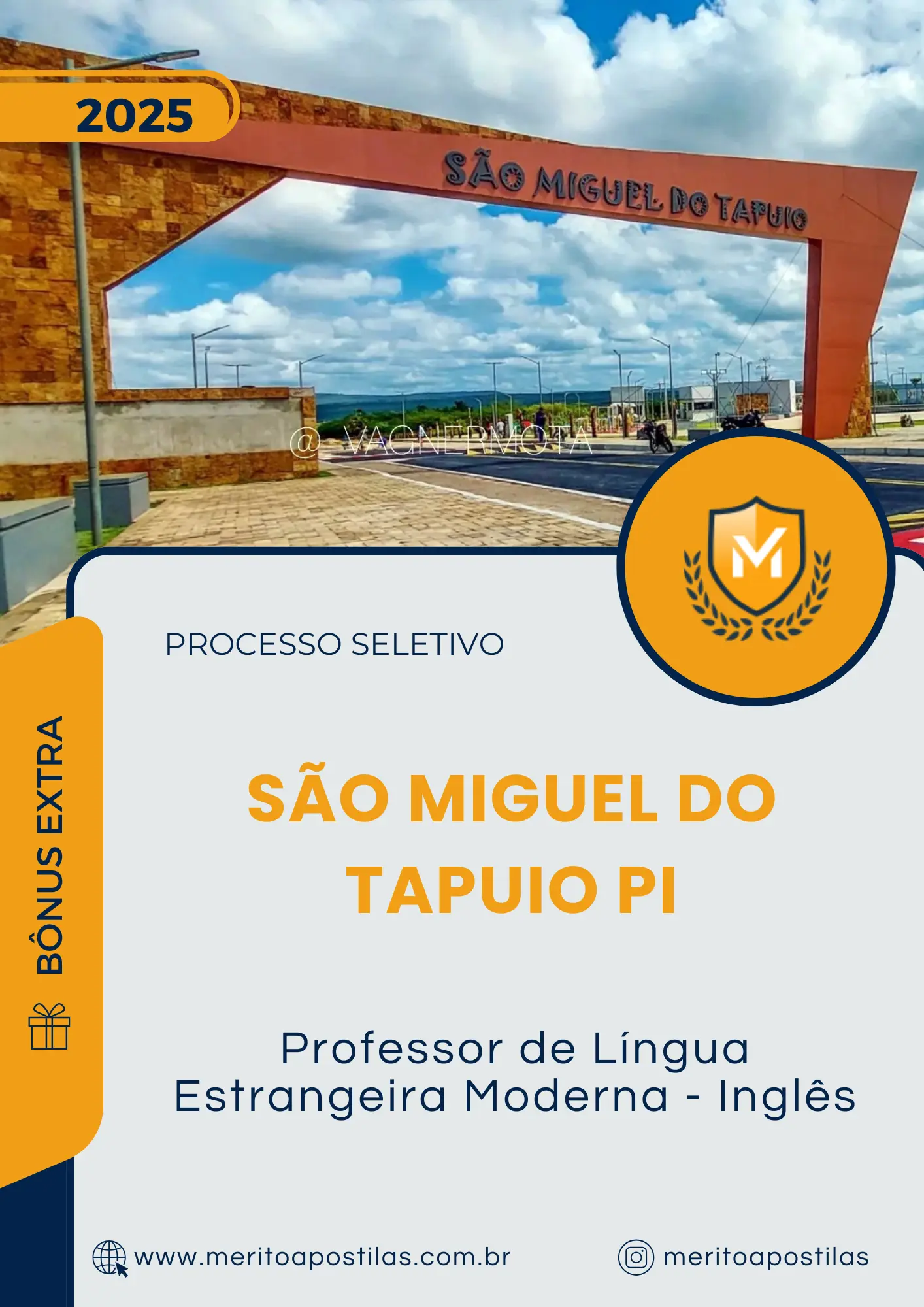 Apostila Professor de Língua Estrangeira Moderna Inglês Prefeitura de São Miguel do Tapuio PI 2025