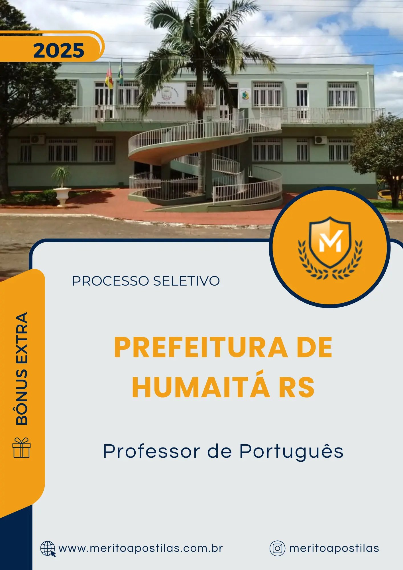 Apostila Professor de Português Prefeitura de Humaitá RS 2025