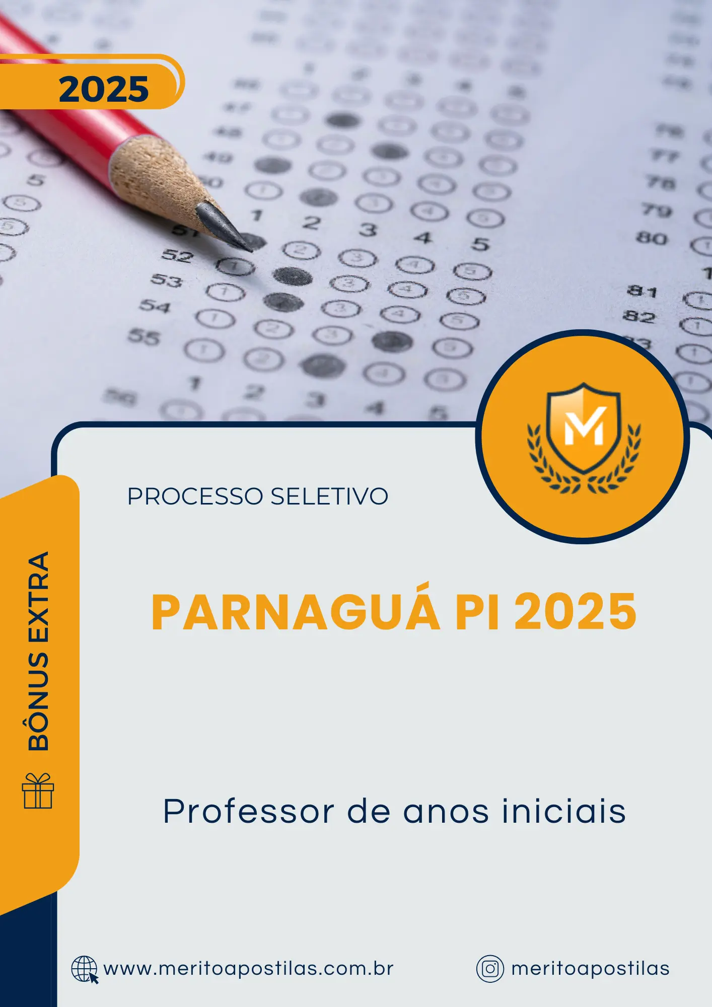 Apostila Professor De Anos Iniciais Prefeitura de Parnaguá PI 2025