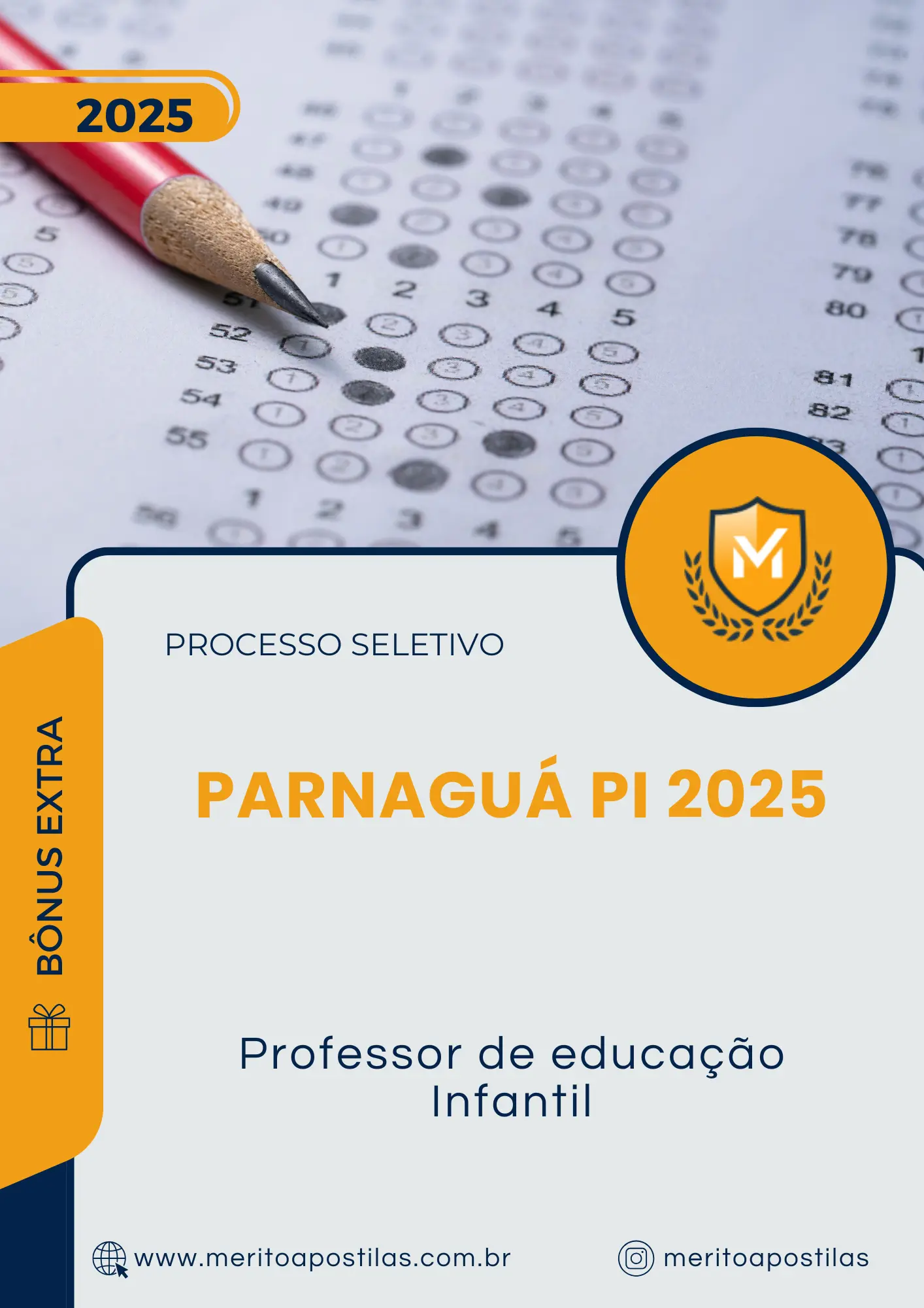 Apostila Professor De Educação Infantil Prefeitura de Parnaguá PI 2025